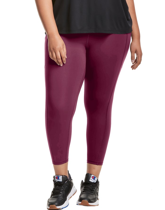 Leggings Champion Mujer - Plus Absolute 3/4 Pocket ( Moradas Oscuro ) 8021397-UX